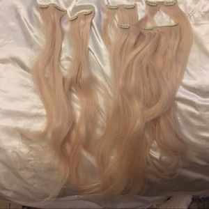 Glam seamless 22 inch clip in extensions